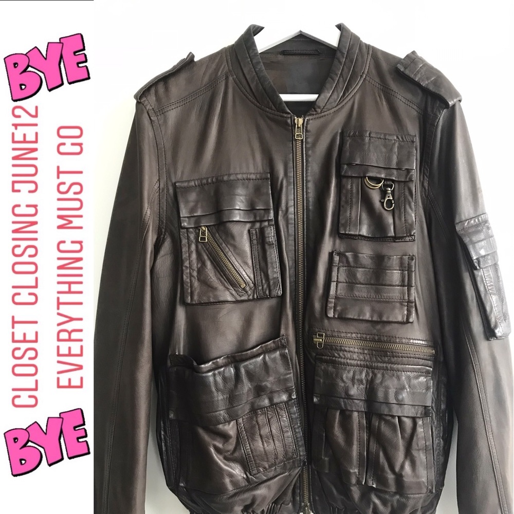 VINTAGE J. LINDEBERG LEATHER JACKET